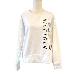 NWT - Tommy Hilfiger Sport White Sweater (Size: M)